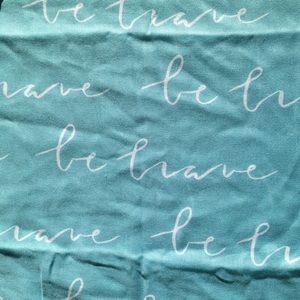 Be Brave infinity scarf
